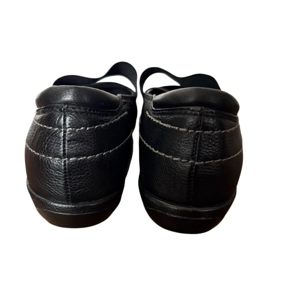Aetrex Mary Jane Black Leather Shoes-Size9